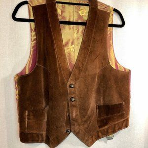 Vintage Suede Leather Vest